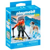 Playmobil My Life Senderista con San Bernardo