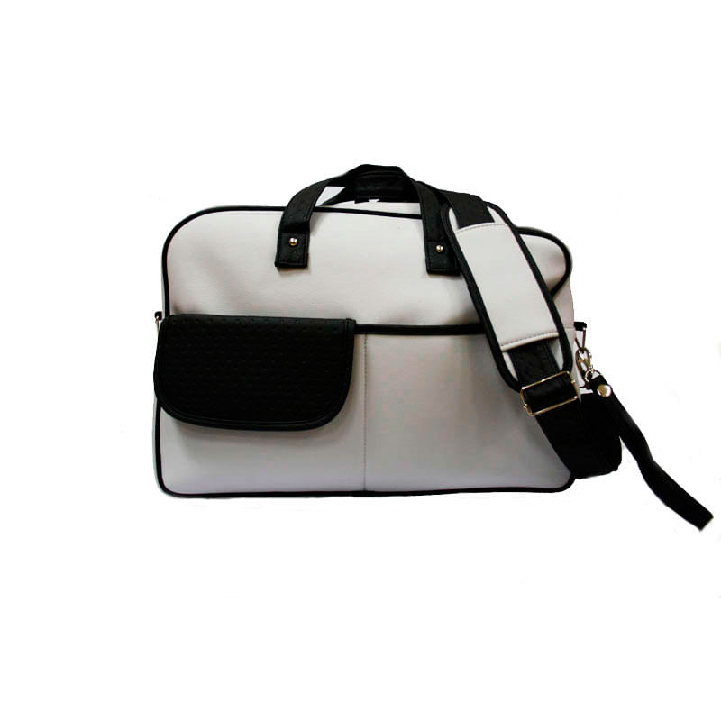 Bolsa-Maternal-hospital-Polipiel-Negro-y-Plata