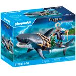 Playmobil-Pirates-Tiburon-Gigante-con-Pirata