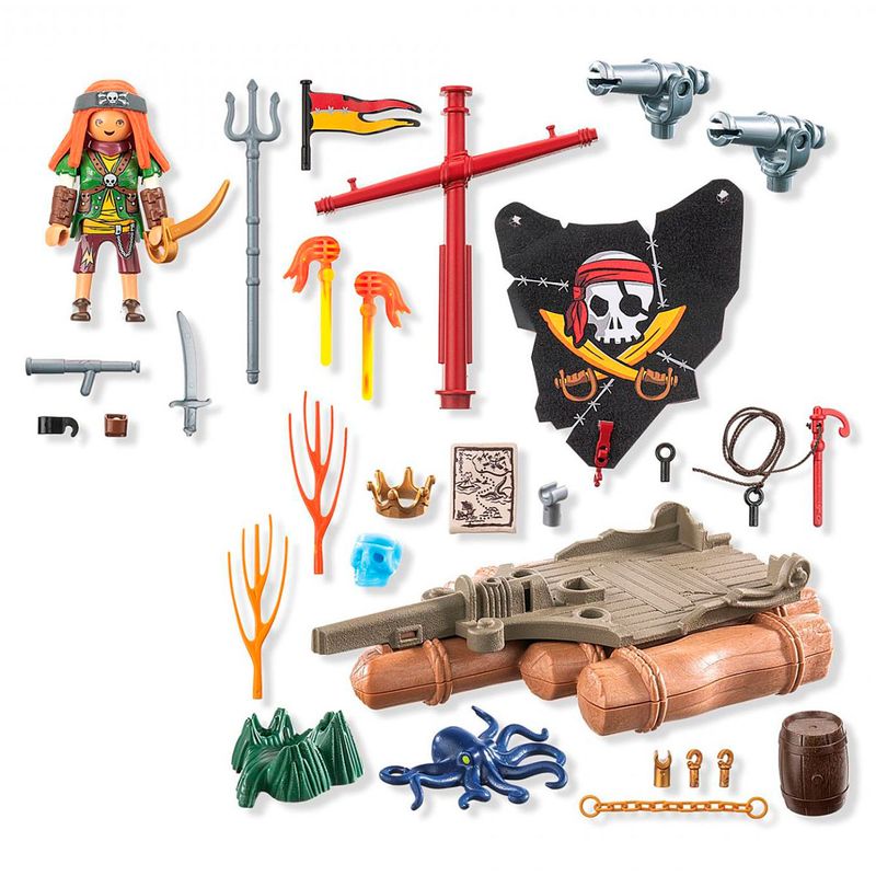 Playmobil-Pirates-Bote-Pirata-con-Tesoro_1