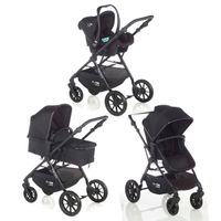 Cochecito 3 piezas Conver Track Black