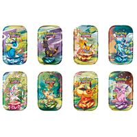 Pokémon TCG Evoluciones Prismáticas Mini Lata Surtida
