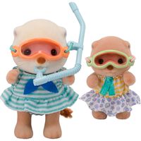 Sylvanian Families Pack Hermanas Nutria Marina