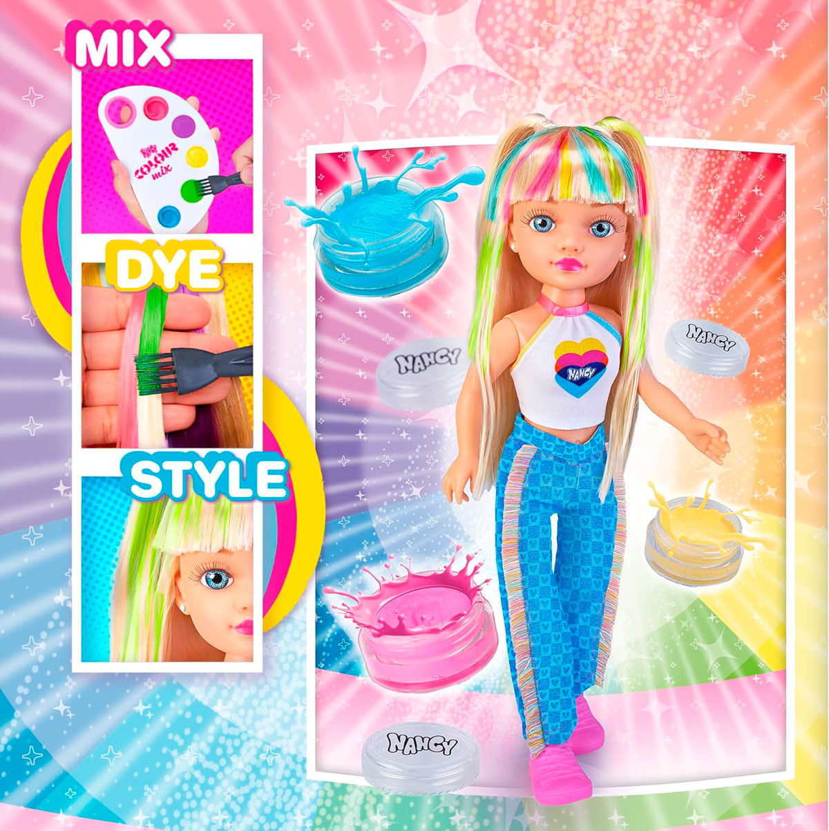 Nancy Colour Mix Muñeca Drim