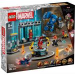 Lego-Marvel-Laboratorio-de-Iron-Man--Sala-de-Armaduras