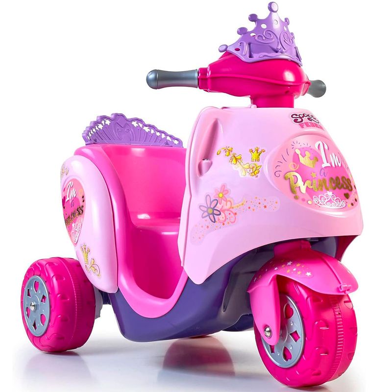 Scooty-Little-Princess-6V-Moto-Electrica