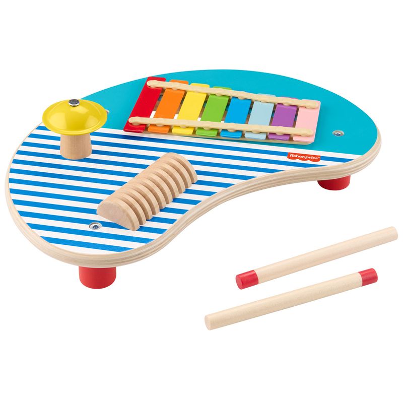 Mesa-de-Madera-con-3-Instrumentos-de-Percusion