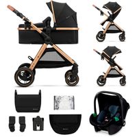 Cochecito 3 piezas Conver Esme Black