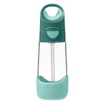 Botella-Tritan-con-pajita-450-ml-Verde