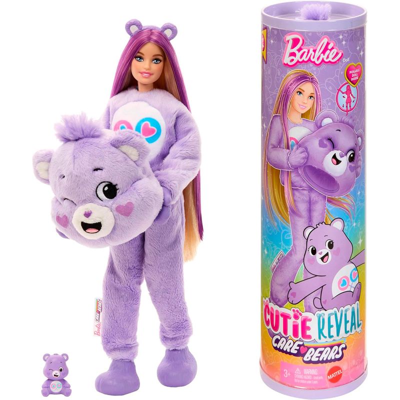 Barbie-Cutie-Reveal-Care-Bears-Muñeca-Osita-Generosa