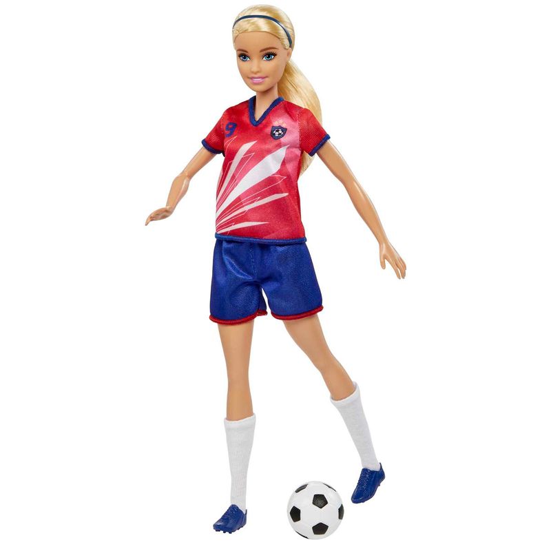 Barbie-Profesiones-Futbolista-Camiseta-Roja_1
