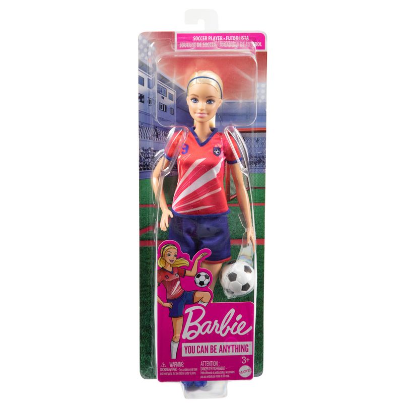Barbie-Profesiones-Futbolista-Camiseta-Roja_2