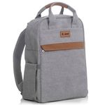 Mochila-maternal-Backpack-Gris