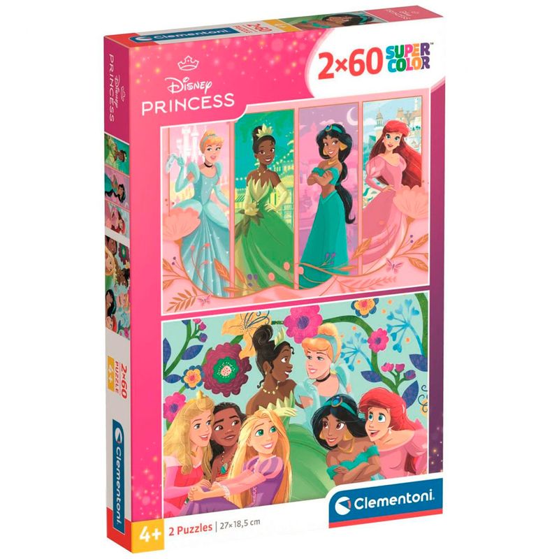 Princesas-Disney-Puzzle-2x60-Piezas