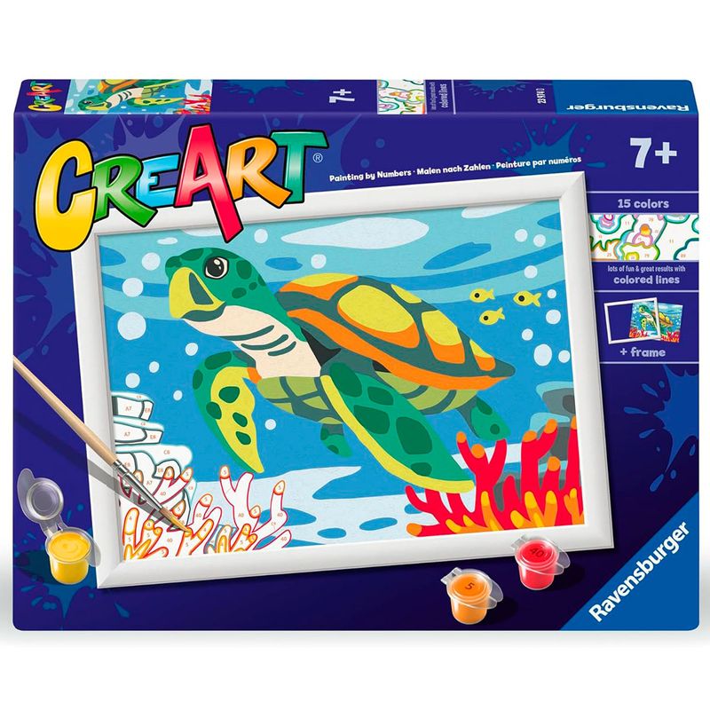 CreArt-Pintar-x-Numeros-Tortuga