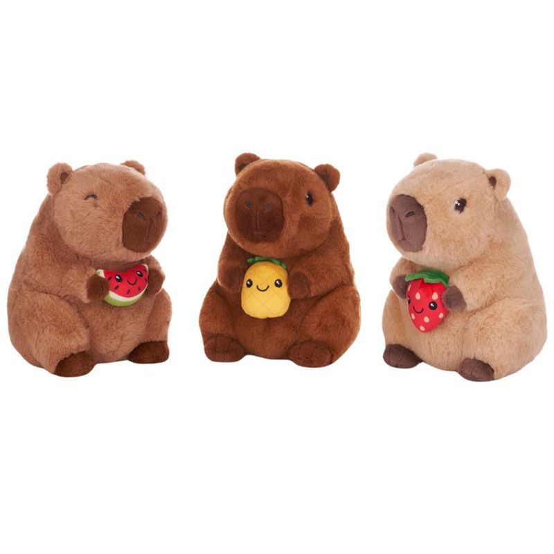 Capibara-Peluche-Fruta-Surtido