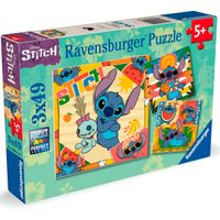 Stitch Puzzle 3x49 Piezas