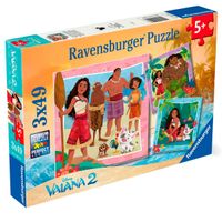 Vaiana 2 Puzzle 3x49 Piezas