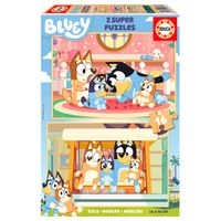 Bluey Puzzle 2x16 Piezas Madera
