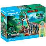 Playmobil-Braquiosaurio-con-Aerodeslizador