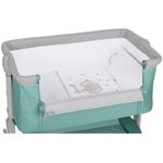 Minicuna-Colecho-Comfy-Menta---textil-Elefante