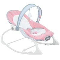 Hamaca Bebé hasta 18kg Multifuncion Rosa