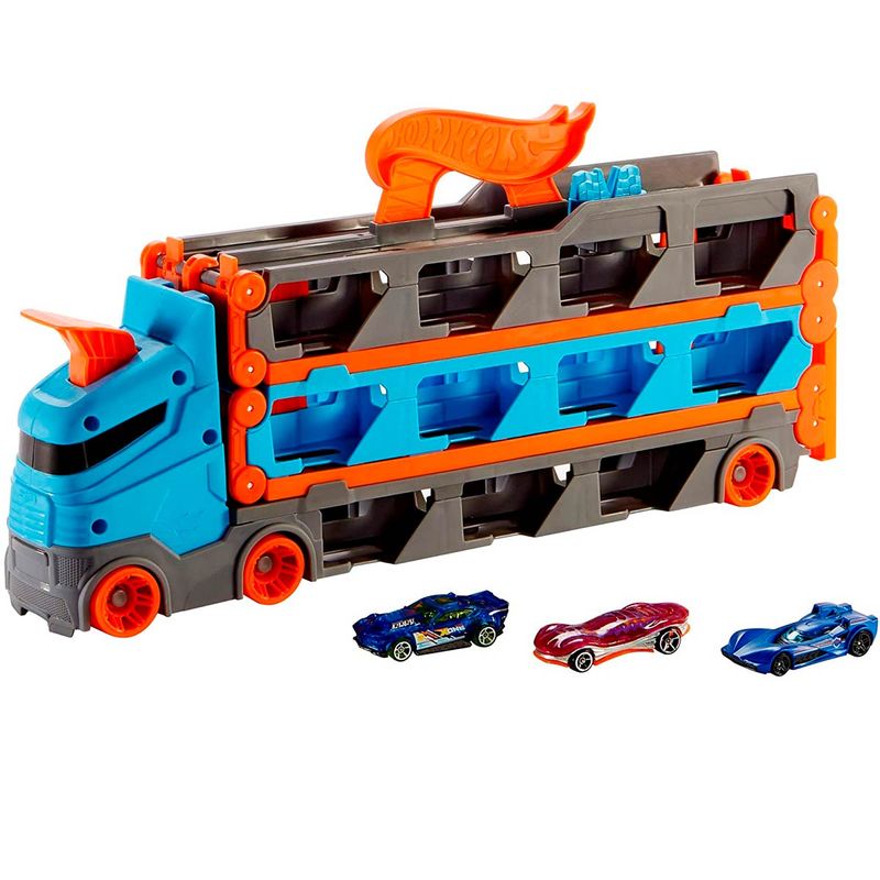 Hot-Wheels-Speedway-Hauler-Camion-Convertible