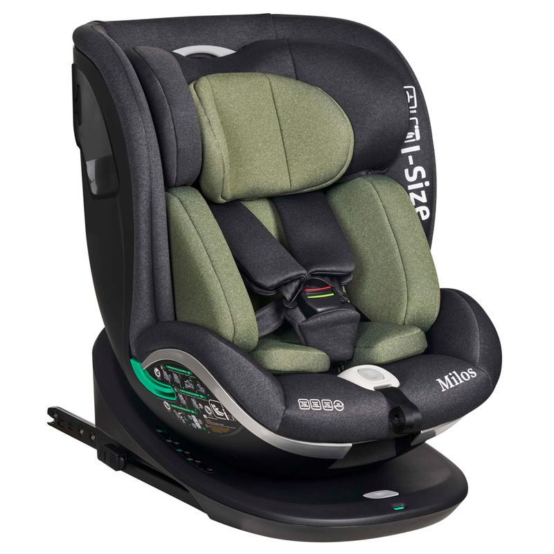 Silla-coche-Milos-40-150cm-top-tether-Gris---Verde_1