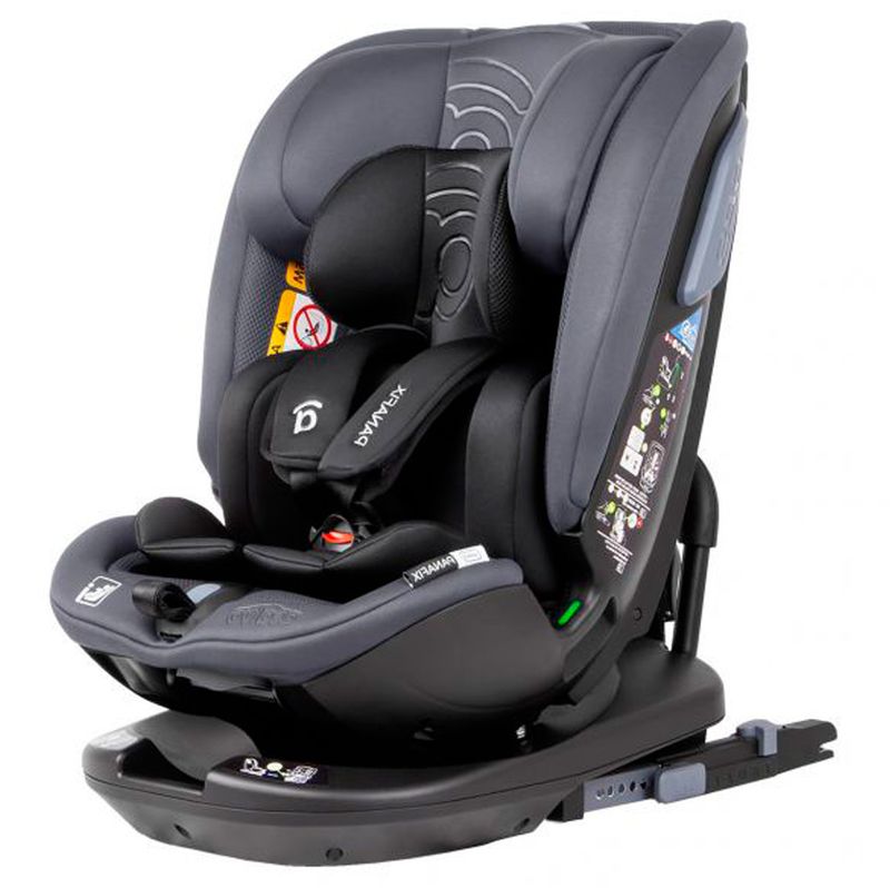 Silla-coche-Panafix-ISize-40-150cm-Top-Tether-Gris