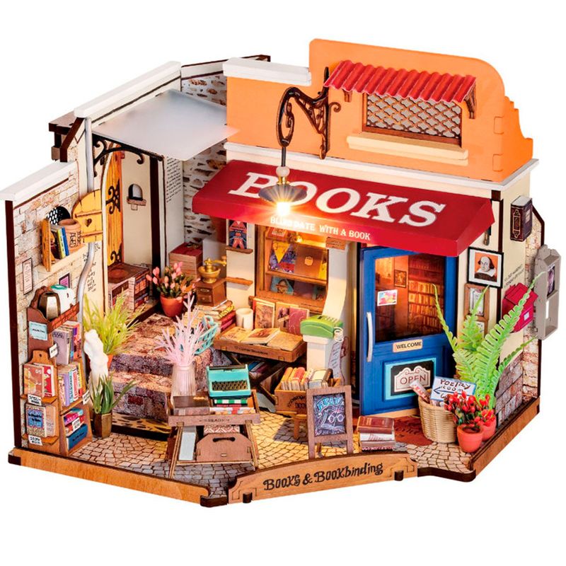 Libreria-Maqueta-Casa-Miniatura