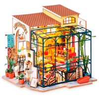 Floristería de Emily Maqueta Miniatura