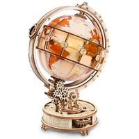 Globo Luminoso Maqueta Madera