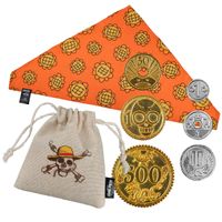 One Piece Nami Bandana y Monedas Berry