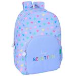 Benetton-Mochila-Escolar-Lila