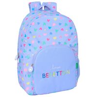 Benetton Mochila Escolar Lila