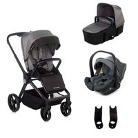 Cochecito tres piezas Stratos Grey