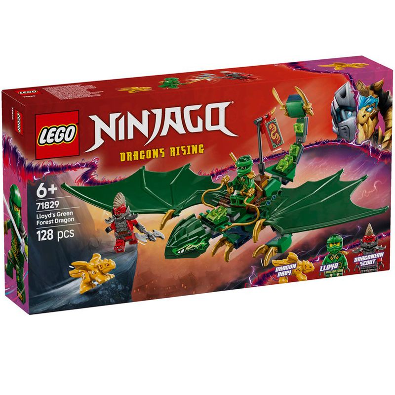 Lego-Ninjago-Dragon-Verde-del-Bosque-de-Lloyd