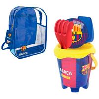 F.C Barcelona Cubo de Playa Castillo con Accesorios