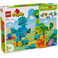 Lego Duplo Dinosaurios sobre Ruedas 3en1