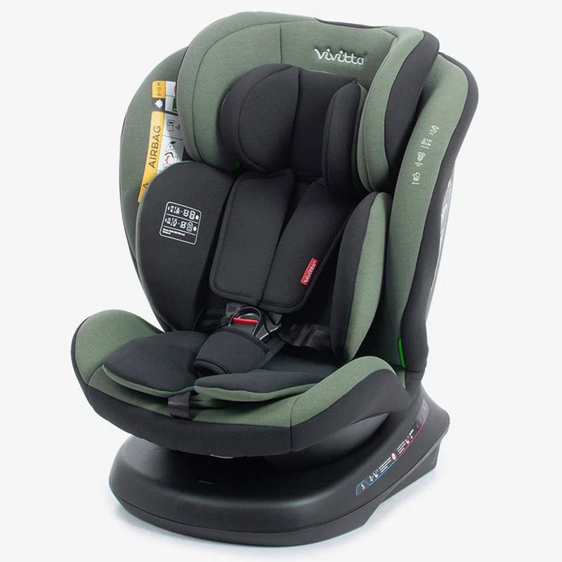 Silla-coche-Sanna-Ibelt-40-150-cm-c-cinturon-Verde