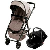 Cochecito 3 piezas Two+ 2 Beige