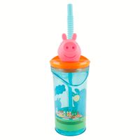 Peppa Pig Vaso Figura 3D 360 ml