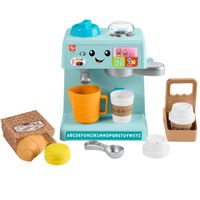 Ríe y Aprende Máquina de Café con Accesorios de Cafetería