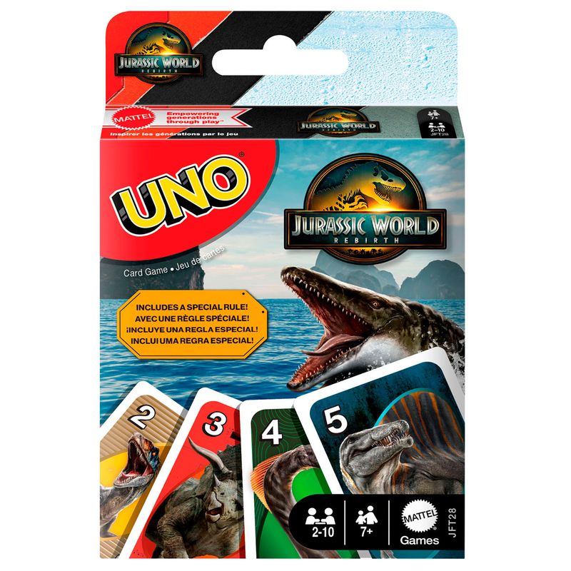 UNO-Jurassic-World-Juego-Cartas