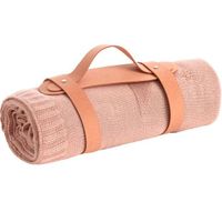 Manta punto Bamboo Stelle Rosa