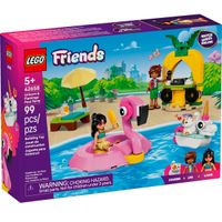 Lego Friends Fiesta en la Piscina con Flamenco y Unicornio