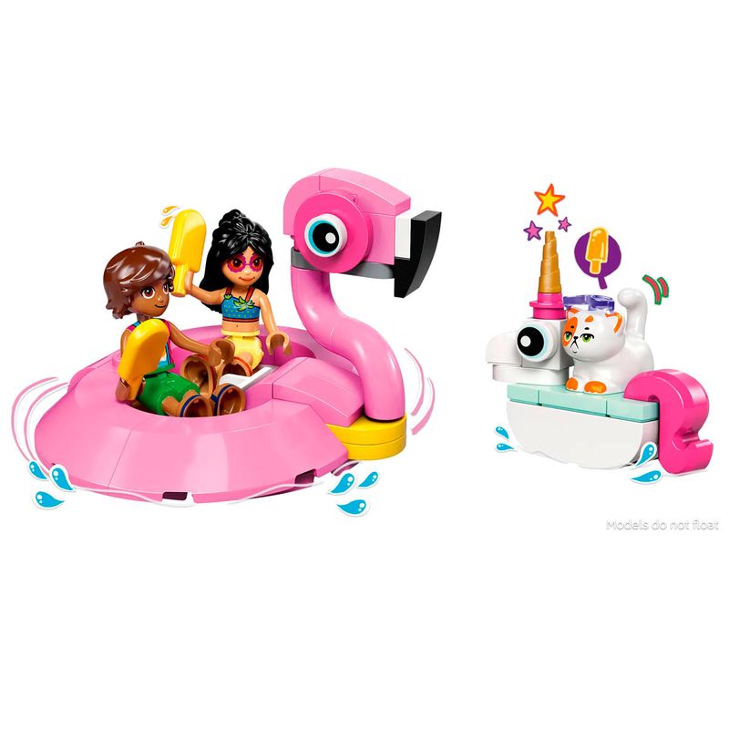 Lego-Friends-Fiesta-en-la-Piscina-con-Flamenco-y-Unicornio_1