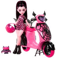 Monster High Draculaura Moto Vampiritástica