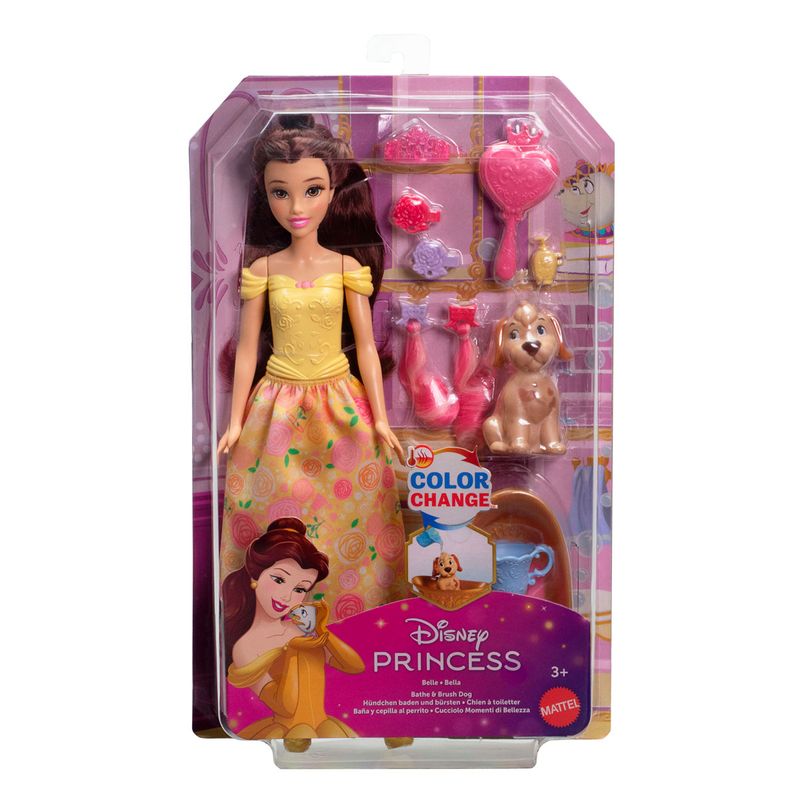 Princesas-Disney-Bella-Baña-y-Cepilla-al-Perrito_5