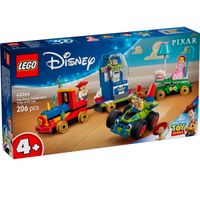 Lego Disney Tren de Celebración de Toy Story y Coche RC